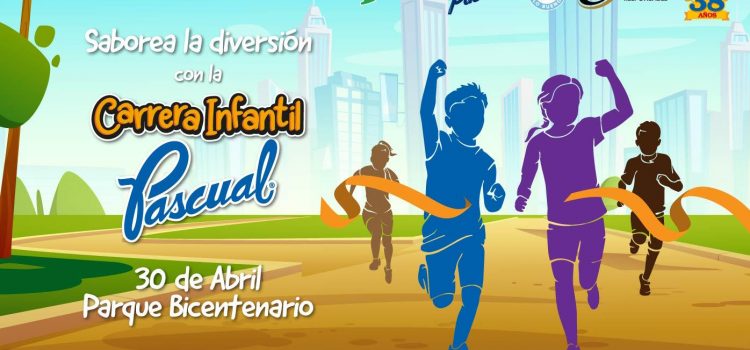 Participa en la Carrera Infantil Pascual el 30 de abril 2023 en CDMX