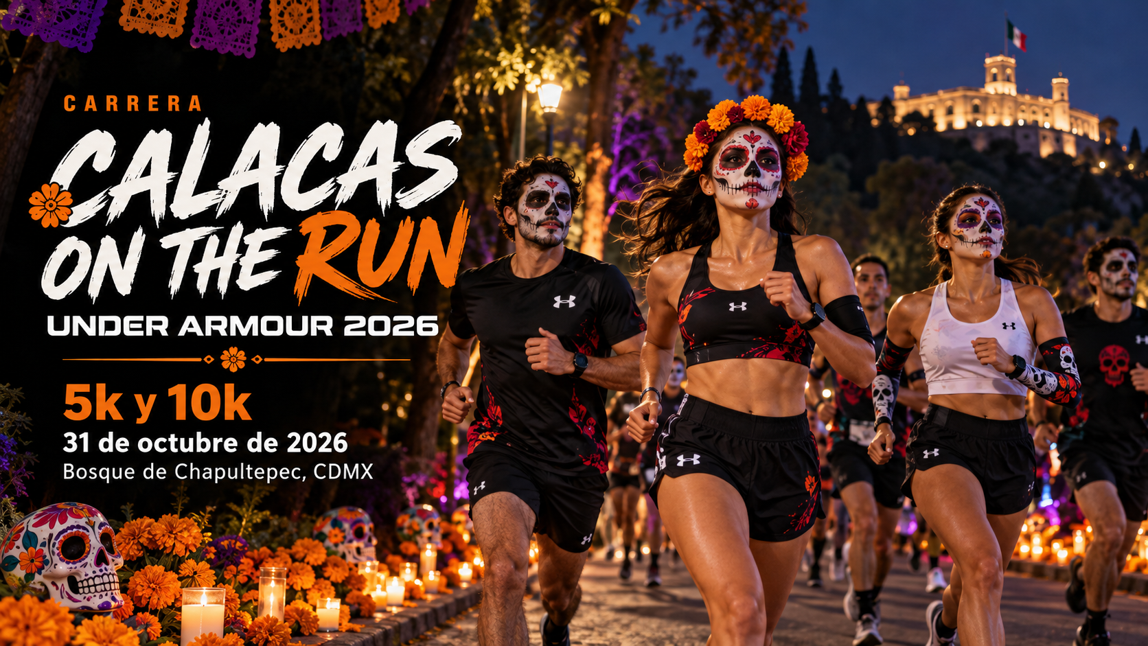 Carrera Calacas On The Run Under Armour 2026